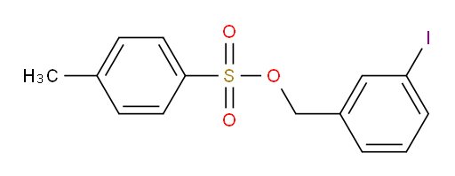 (3-iodophenyl)methyl 4-methylbenzene-1-sulfonate