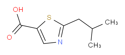 2-(2-methylpropyl)-1,3-thiazole-5-carboxylic acid
