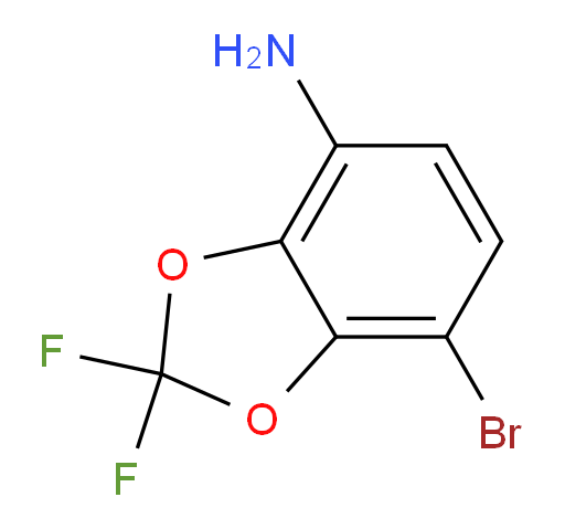 7-bromo-2,2-difluoro-1,3-dioxaindan-4-amine