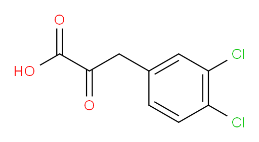 3-(3,4-dichlorophenyl)-2-oxopropanoic acid