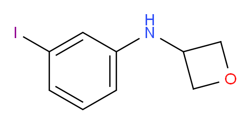 N-(3-iodophenyl)oxetan-3-amine