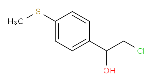 2-chloro-1-[4-(methylsulfanyl)phenyl]ethan-1-ol