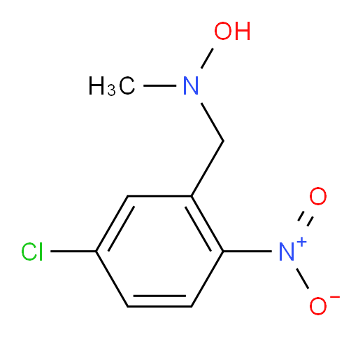 N-[(5-chloro-2-nitrophenyl)methyl]-N-methylhydroxylamine
