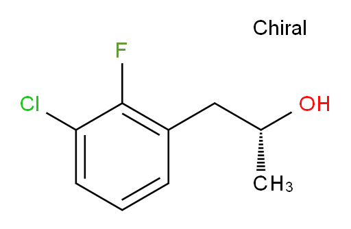 (2R)-1-(3-chloro-2-fluorophenyl)propan-2-ol