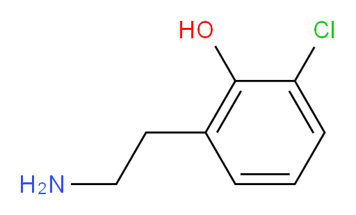 2-(2-aminoethyl)-6-chlorophenol
