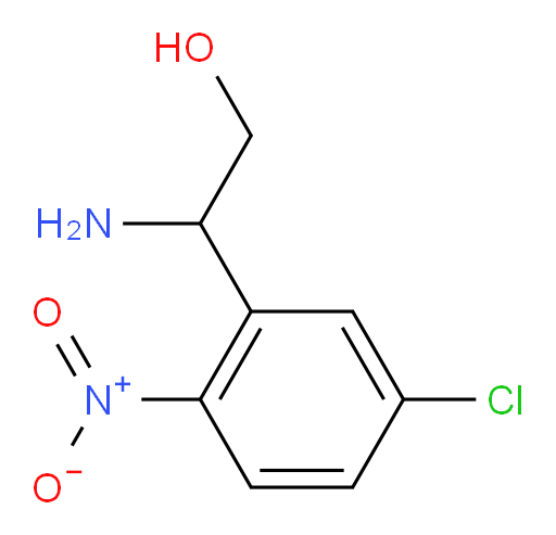 2-amino-2-(5-chloro-2-nitrophenyl)ethan-1-ol
