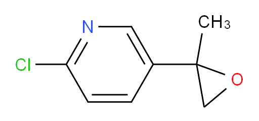 2-chloro-5-(2-methyloxiran-2-yl)pyridine