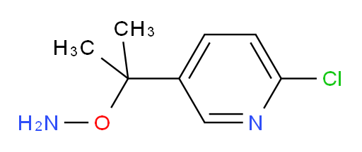 O-[2-(6-chloropyridin-3-yl)propan-2-yl]hydroxylamine