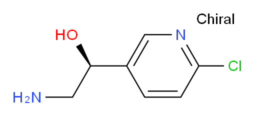 (1S)-2-amino-1-(6-chloropyridin-3-yl)ethan-1-ol