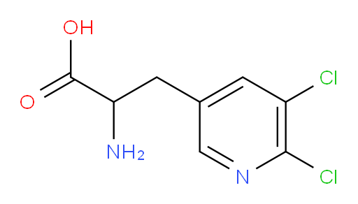2-amino-3-(5,6-dichloropyridin-3-yl)propanoic acid