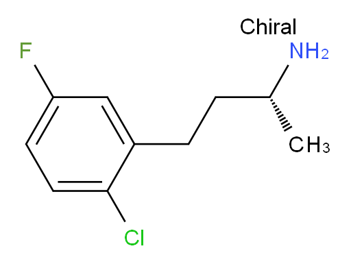 (2R)-4-(2-chloro-5-fluorophenyl)butan-2-amine