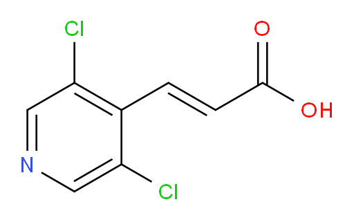 3-(3,5-dichloropyridin-4-yl)prop-2-enoic acid