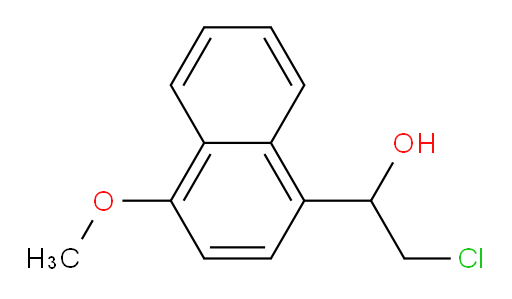 2-chloro-1-(4-methoxynaphthalen-1-yl)ethan-1-ol