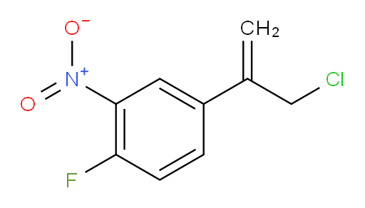 4-(3-chloroprop-1-en-2-yl)-1-fluoro-2-nitrobenzene