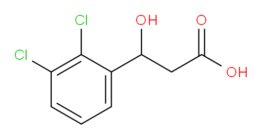 3-(2,3-dichlorophenyl)-3-hydroxypropanoic acid