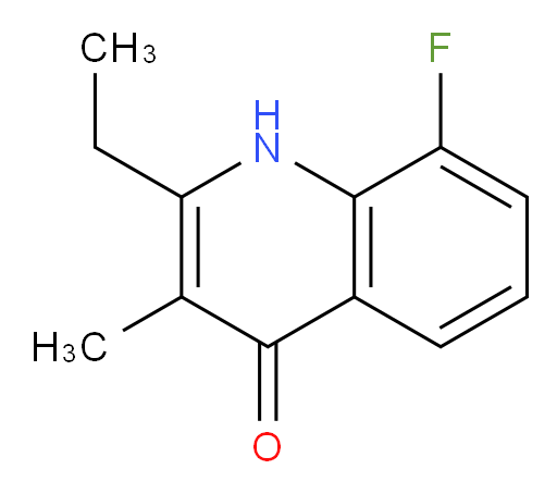 2-ethyl-8-fluoro-3-methyl-1,4-dihydroquinolin-4-one