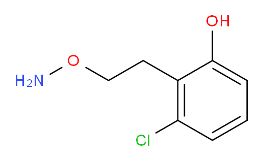 2-[2-(aminooxy)ethyl]-3-chlorophenol