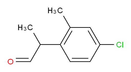 2-(4-chloro-2-methylphenyl)propanal