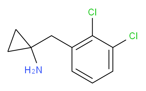1-[(2,3-dichlorophenyl)methyl]cyclopropan-1-amine