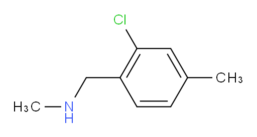[(2-chloro-4-methylphenyl)methyl](methyl)amine