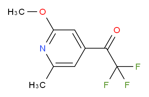 2,2,2-trifluoro-1-(2-methoxy-6-methylpyridin-4-yl)ethan-1-one