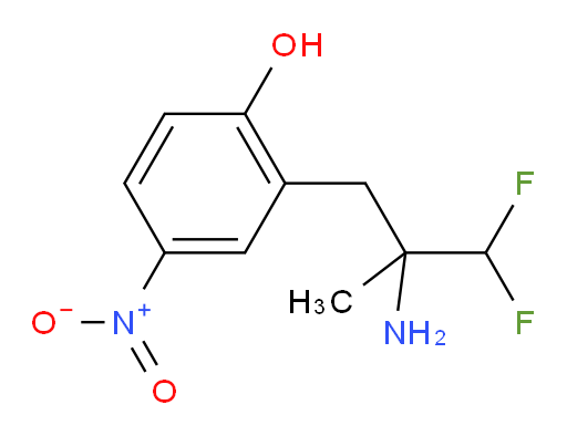2-(2-amino-3,3-difluoro-2-methylpropyl)-4-nitrophenol