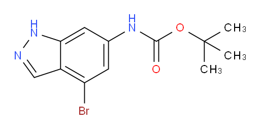 tert-butyl N-(4-bromo-1H-indazol-6-yl)carbamate