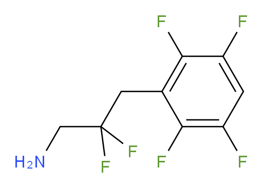 2,2-difluoro-3-(2,3,5,6-tetrafluorophenyl)propan-1-amine