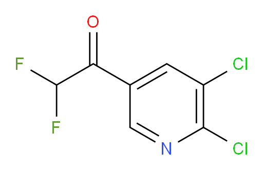 1-(5,6-dichloropyridin-3-yl)-2,2-difluoroethan-1-one