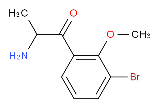 2-amino-1-(3-bromo-2-methoxyphenyl)propan-1-one