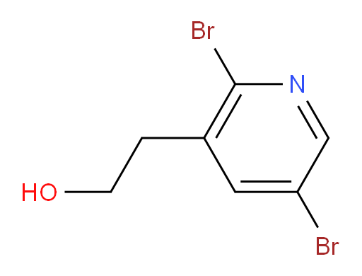 2-(2,5-dibromopyridin-3-yl)ethan-1-ol