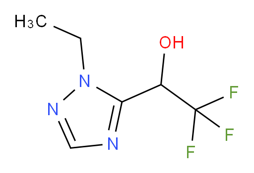 1-(1-ethyl-1H-1,2,4-triazol-5-yl)-2,2,2-trifluoroethan-1-ol