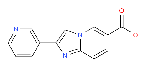2-(pyridin-3-yl)imidazo[1,2-a]pyridine-6-carboxylic acid