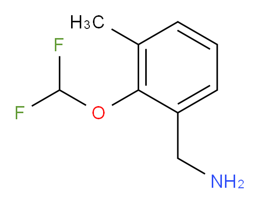 [2-(difluoromethoxy)-3-methylphenyl]methanamine