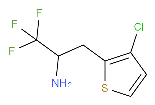 3-(3-chlorothiophen-2-yl)-1,1,1-trifluoropropan-2-amine