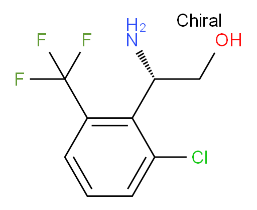 (2S)-2-amino-2-[2-chloro-6-(trifluoromethyl)phenyl]ethan-1-ol