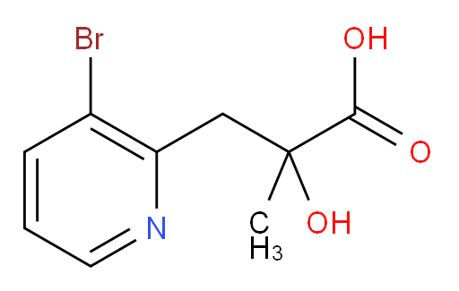 3-(3-bromopyridin-2-yl)-2-hydroxy-2-methylpropanoic acid