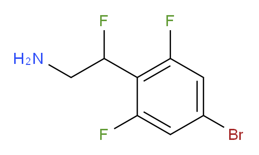 2-(4-bromo-2,6-difluorophenyl)-2-fluoroethan-1-amine