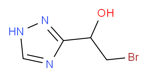2-bromo-1-(1H-1,2,4-triazol-3-yl)ethan-1-ol