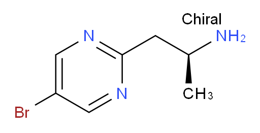 (2S)-1-(5-bromopyrimidin-2-yl)propan-2-amine