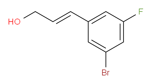 3-(3-bromo-5-fluorophenyl)prop-2-en-1-ol