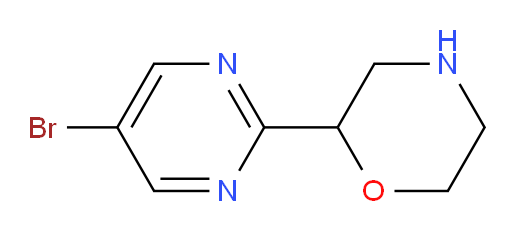 2-(5-bromopyrimidin-2-yl)morpholine