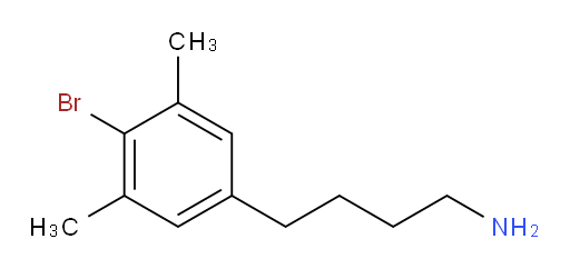 4-(4-bromo-3,5-dimethylphenyl)butan-1-amine