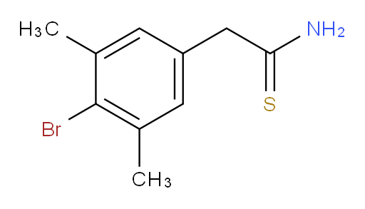 2-(4-bromo-3,5-dimethylphenyl)ethanethioamide