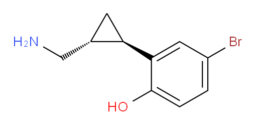 rac-2-[(1R,2R)-2-(aminomethyl)cyclopropyl]-4-bromophenol
