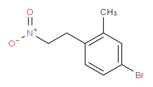 4-bromo-2-methyl-1-(2-nitroethyl)benzene
