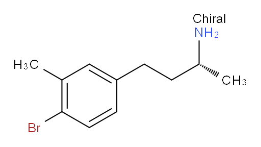 (2R)-4-(4-bromo-3-methylphenyl)butan-2-amine