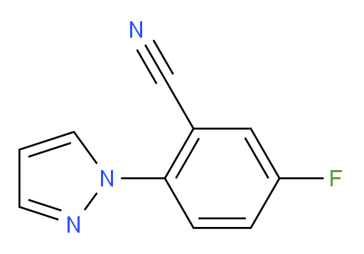 5-fluoro-2-(1H-pyrazol-1-yl)benzonitrile