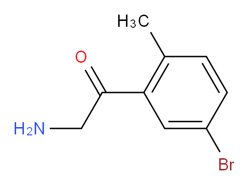 2-amino-1-(5-bromo-2-methylphenyl)ethan-1-one