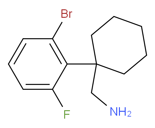 [1-(2-bromo-6-fluorophenyl)cyclohexyl]methanamine